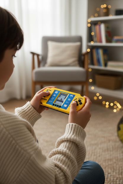 Retro Brick Game Handheld Console — Classic Arcade Gaming Device for Kids & Adults