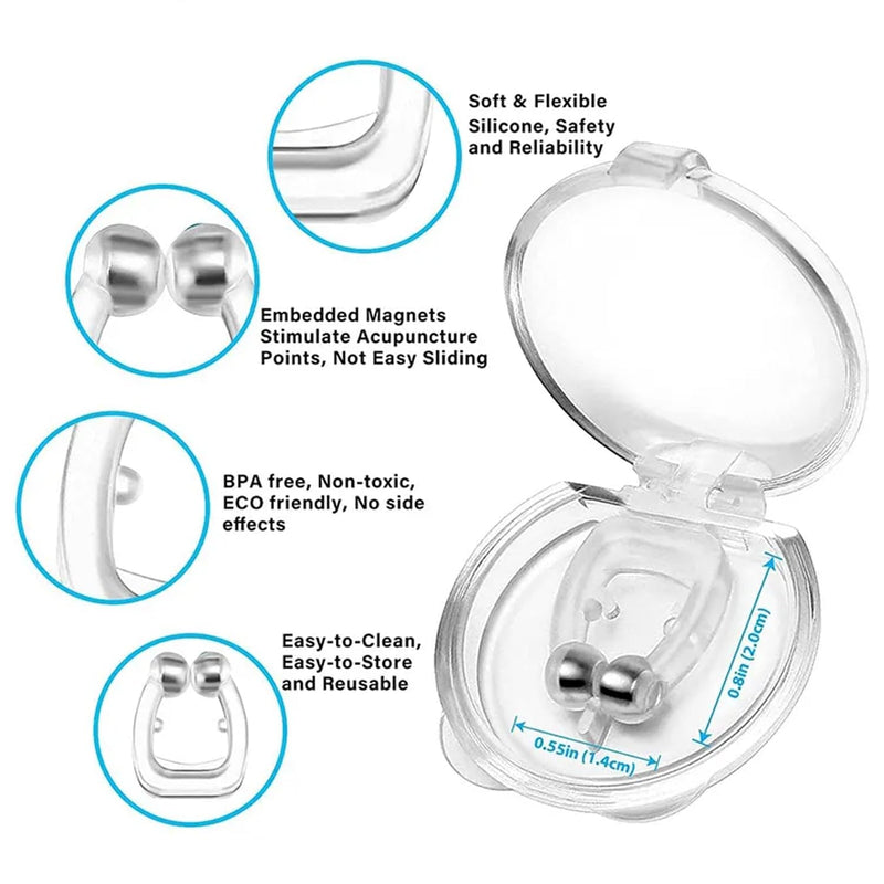 Snore Stopper Silicone Magnetic Anti Snoring Device