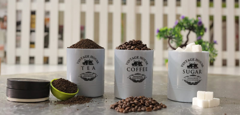 Tea Sugar Coffee Container
