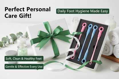 Toe Gap & Seam Scrubber Brush — Dead Skin & Ash Reliever Foot Care Tool