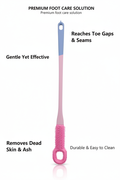 Toe Gap & Seam Scrubber Brush — Dead Skin & Ash Reliever Foot Care Tool