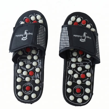 Acupressure Foot Massage Slippers Reflexology Massager Sandal Size 8 (1 Pair)