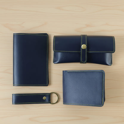 4 In 1 Premium Pu Leather Wallet Gift Set For Men (4 Pc Set)