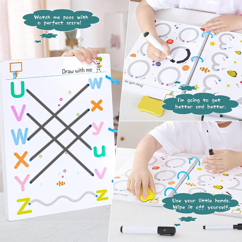 Writing Practice and Pen Control Workbook Set