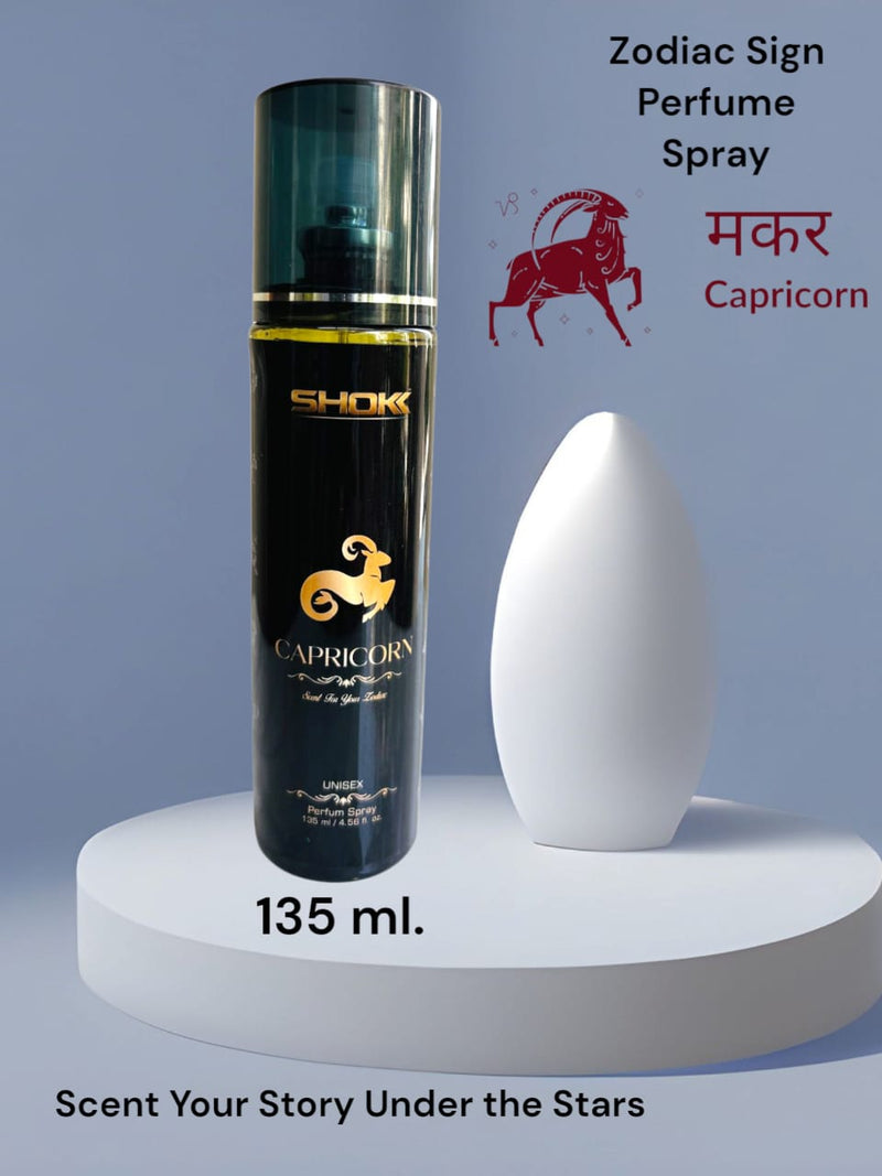 Zodiac Signs Capricorn liquid body Spray for men women ( 135 ML )